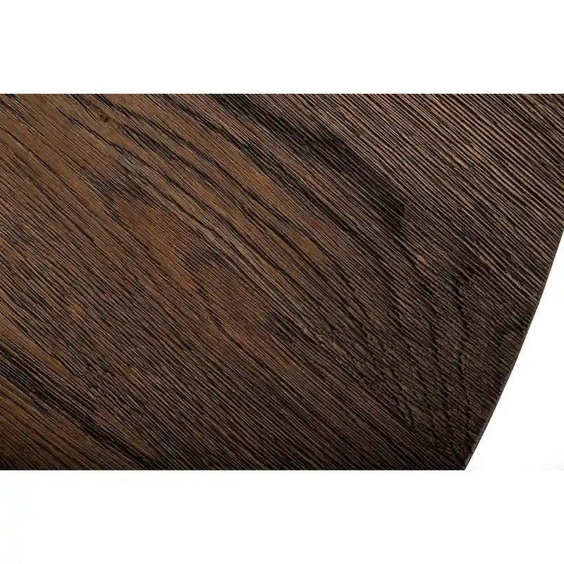 Heritage Oak and Concrete Console Table with Acrylic Sealed Finish – Oak / Dark Grey, 1-Unit